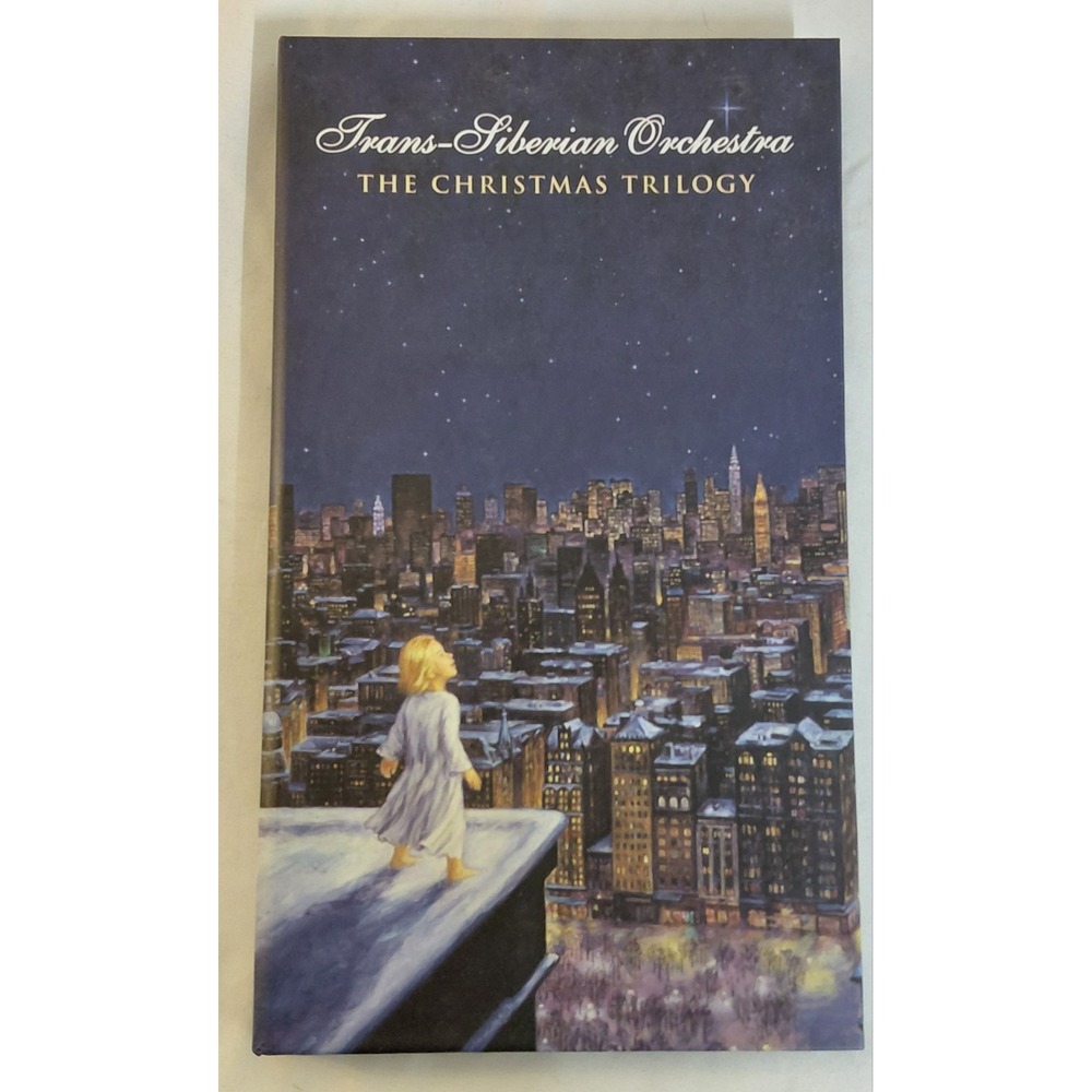Trans-Siberian Orchestra The Christmas Trilogy 3 CDs + DVD Box Set Holiday Music